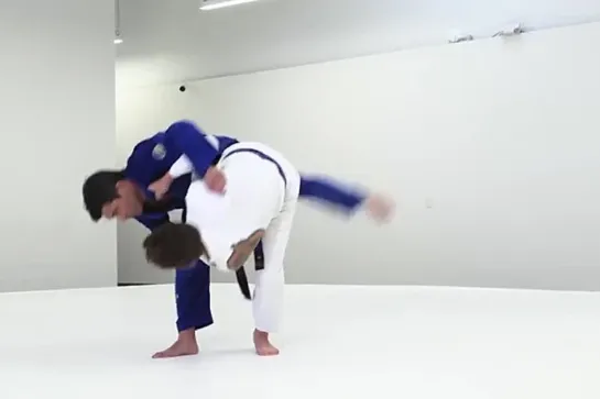 Step over uchimata counter to armbar