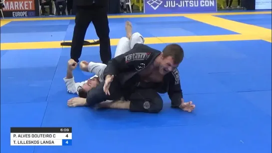 Tommy Langaker Shows Off Backtake Mastery With This Submission At Euros