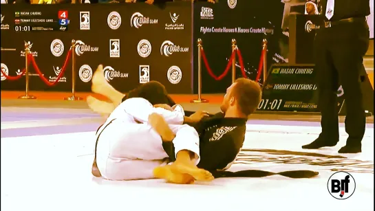 Tommi Langaker - triangle choke on on Abu Dhabi Grand Slam 18.01/2020