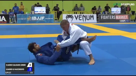 Leandro Lo in action #ibjjfeuro17