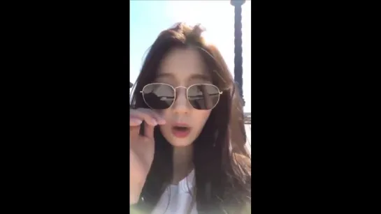 [12/08/2018] Park ShInHye IG live (1)