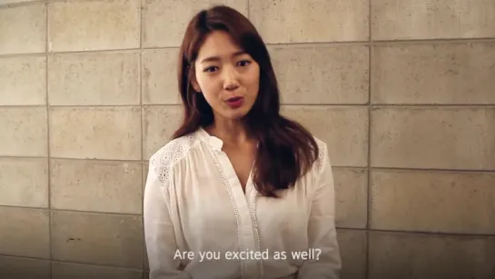 #ParkShinHye Greeting Message for #Mamonde SIngapore Event on 21 July 2017