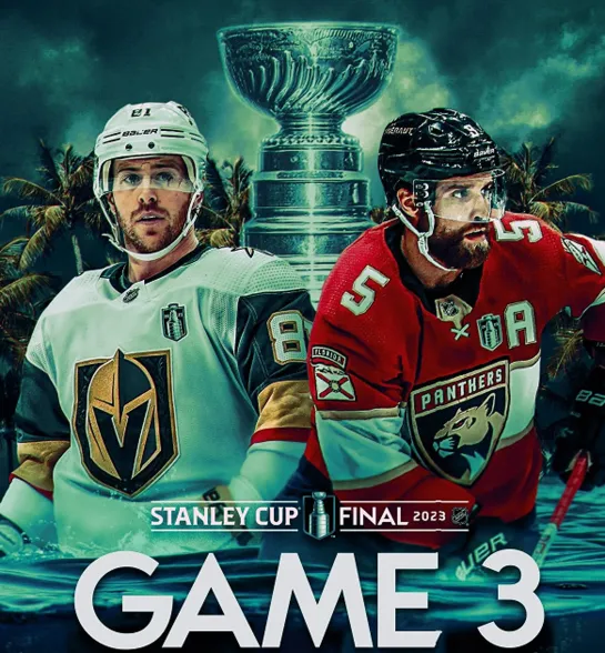 Stanley Cup Final 2023 Game 3 Vegas Golden Knights-Florida Panthers