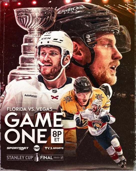 Stanley Cup Final 2023 Game 1 Florida Panthers-Vegas Golden Knights