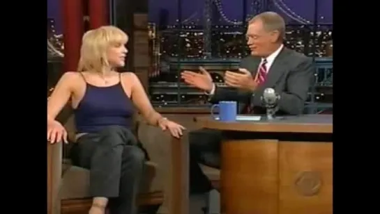 COURTNEY LOVE INTERVIEW ON DAVID LETTERMAN 1999