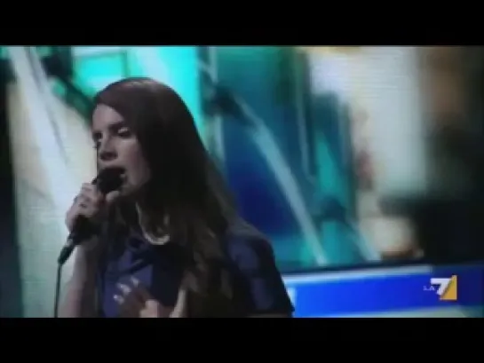 Lana Del Rey – Born To Die (Live @ «Le Invasioni Barbariche»)