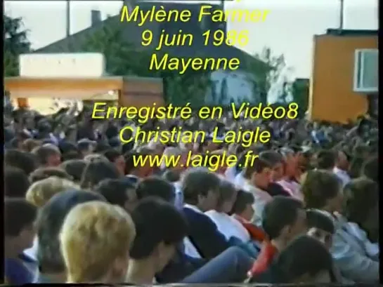 Mylene Farmer - Maman a tort + Libertine (09.06.1986)