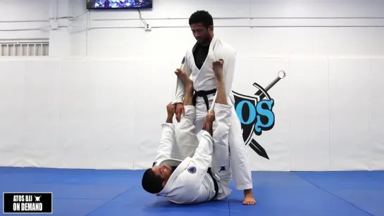 Andre Galvao - Spider Lasso Sweep  Submission Attacks