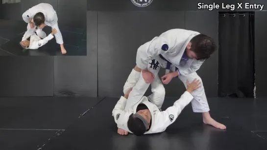 Tsuyoshi Tamaki  - One of Efficient Ways for Leg Entanglements  Single Leg X- Shin to Shin Guard