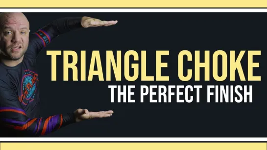 How to FINISH the Triangle Choke (PERFECT finish)