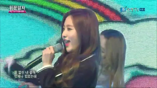 141229 BESTie - I need you & Thank You Very Much@ Entertaining Train