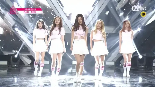 [Perf] 16.02.12 Avengers – Group 2 SNSD ♬Into the New World @ Produce 101 EP.04