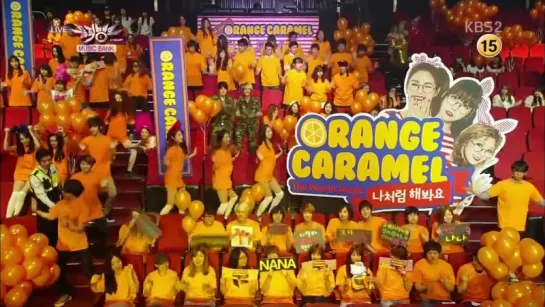 [Predebut] 14.08.22 Orange Caramel - My Copycat (with Pledis Girls) @ Music Bank