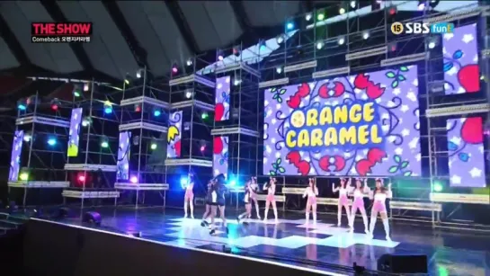 [Predebut] 14.08.26 Orange Caramel - My Copycat (with Pledis Girls) @ MTV The Show