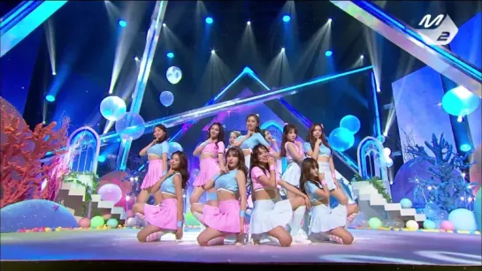 [Perf]  I.O.I (아이오아이) - Dream Girls stage mix ver. @ M!Countdown