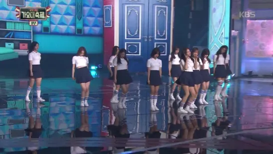 [Perf] 16.12.29 I.O.I (아이오아이) x GFriend  x TWICE x Red Velvet - Into The New World (SNSD cover)  @ 2016 KBS Gayo Daechukje