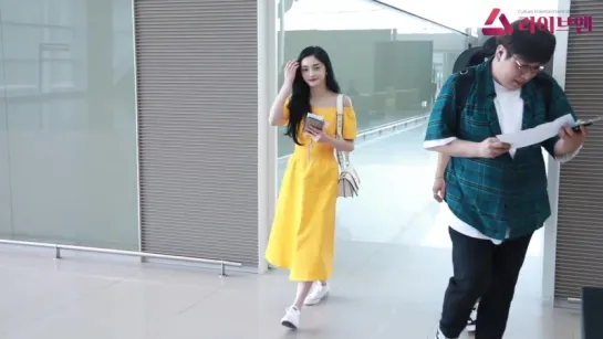 [Road] 18.06.22 Kyulkyung (PRISTIN) @ Incheon Airport