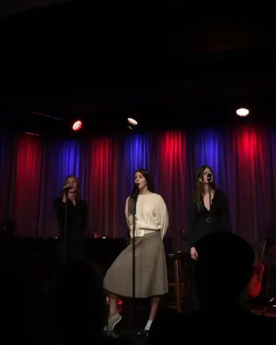 Lana Del Rey, Zella Day, Weyes Blood — For Free [Joni Mitchell cover] (Live @ «Grammy Museum»)