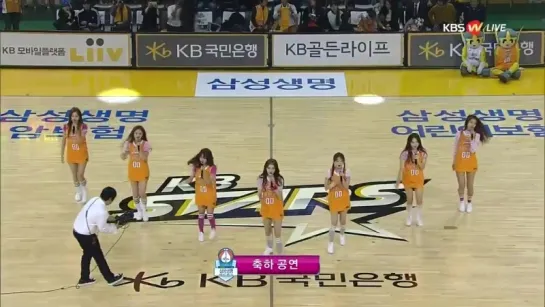 [TV] 16.10.30 I.O.I in KB Stars vs KDB Sungmyun @ KBS W Live