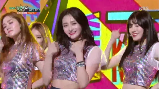 [Perf] 17.09.01 PRISTIN (프리스틴) -  We Like @ Music Bank