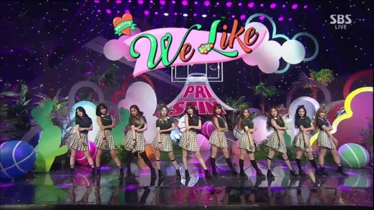 [Perf] 17.08.27 PRISTIN (프리스틴) - We Like @ Inkigayo