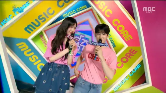 [MC] 17.07.22 MC Xiyeon (Pristin) & Eunwoo (Astro) @ Show! Music Core Episode 561