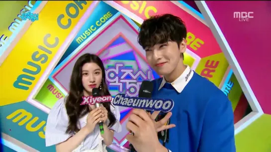 [MC] 17.07.08 MC Xiyeon (Pristin) & Eunwoo (Astro) @ Show! Music Core Episode 559