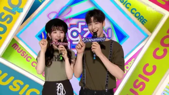 [MC] 17.06.17 MC Xiyeon (Pristin) & Eunwoo (Astro) @ Show! Music Core Episode 557