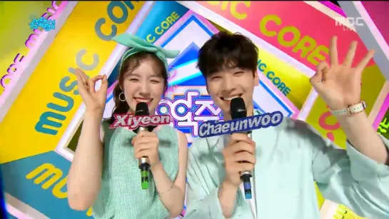 [MC] 17.06.17 MC Xiyeon (Pristin) & Eunwoo (Astro) @ Show! Music Core Episode 526