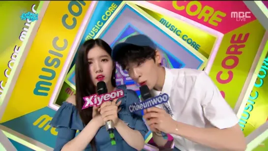 [MC] 17.05.27 MC Xiyeon (Pristin) & Eunwoo (Astro) @ Show! Music Core Episode 523