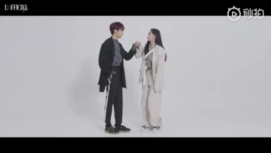 [Making] Kyulkyung (PRISTIN) and Aron (NU'EST) for L'OFFICIEL.