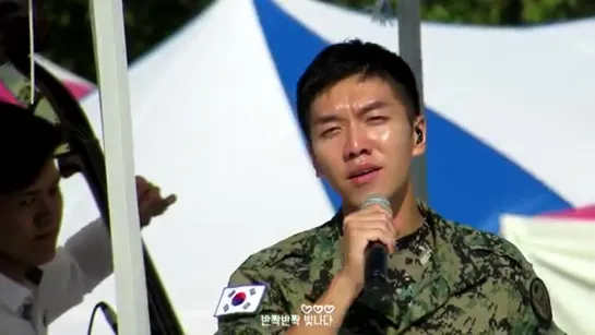 161004 제14회 지상군페스티벌 주공연장(오후) 이승기 - 다줄꺼야