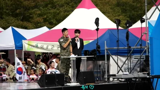 161003 지상군 페스티벌 비상활주로 mc 7.이승기,이특 (720p)