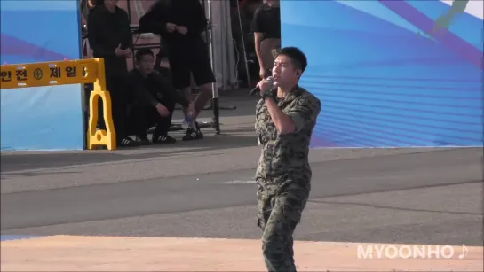 [윤호FANCAM] ユノペンが撮影した軍フェス☆イ・スンギ  Lee Seung Gi (720p)