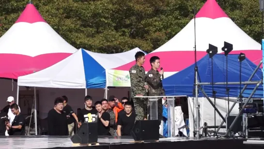 20161006 지상군페스티벌 오후 이승기MC⑤ (720p)