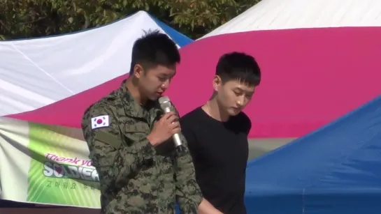 20161006 지상군페스티벌 오후 이승기MC③ (720p)