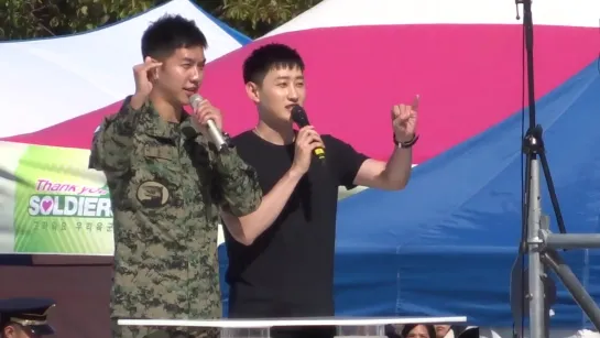 20161006 지상군페스티벌 오후 이승기MC② (720p)