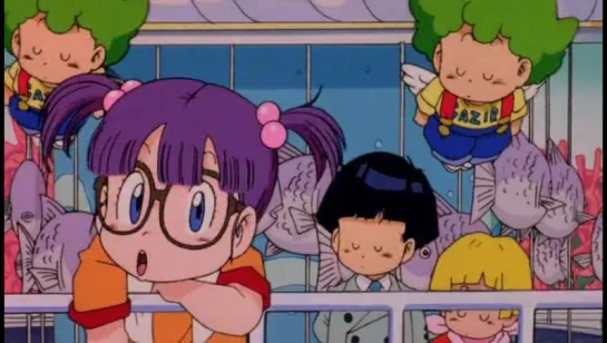 Dr. Slump  Arale-chan - Hoyoyo!! Tasuketa Same ni Tsurerarete...