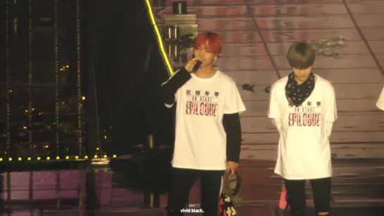 `FANCAM` 160507 Bangtan - Talk @ BTS LIVE <화양연화 on stage : epilogue> (Сеул, день 1)