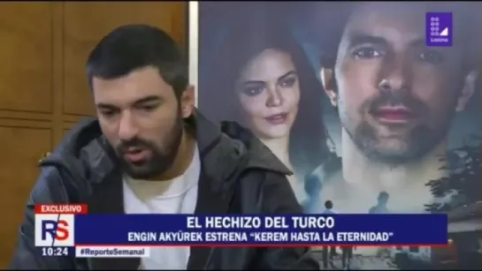 Por acá la entrevista realizada a EnginAkyürek por @MaritereBraschi en el programa ReporteSemanal del canal @Latina_pe [13] - -