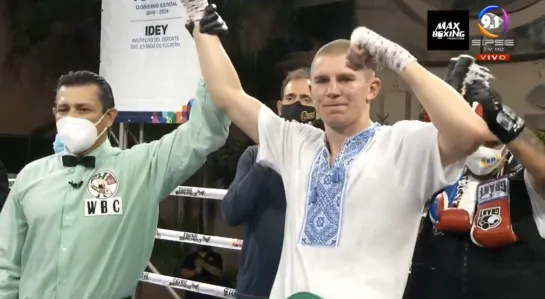 🇺🇦💪🥊 Сергей Богачук (18-0, 18 КО) задосрочил мексиканца Давилу