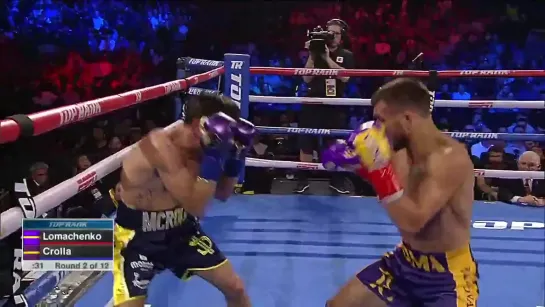 Loma connecting in round 2 LomaCrolla