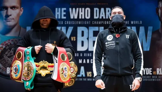 #USYK_BELLEW 🇺🇦🇬🇧 FACE-OFF Битва взглядов на финальной пресс-конференции