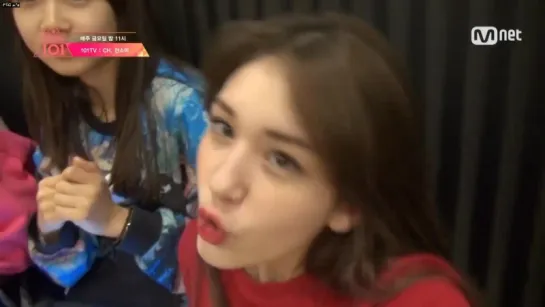 [RUSSUB] 160318 101TV Somi Cam