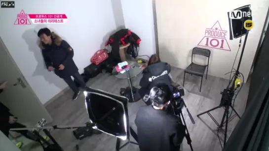 [RUSSUB] 160219 Produce 101 Hidden Camera Prank (Ep. 5)