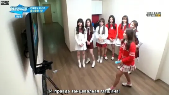 [RUSSUB] 150122 MCD Begins (Lovelyz Cut)