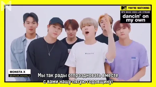 [Рус.саб][16.05.2020] MONSTA X’S MESSAGE ON MTV