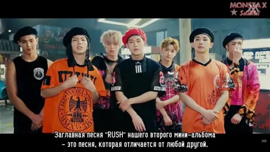 [RUS.SUB|VK][07.09.2015]MONSTA X|GREETING VIDEO FOR NAVER MUSIC