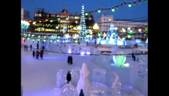 SLADE Merry Christmas Everybody - Новогодний городок, пл.Ленина, Хабаровск