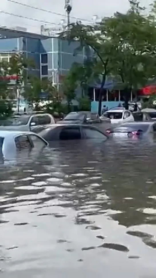 Москву затопило